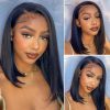 Bye-Bye Knots Curly Wave 13x4 BOB Wig