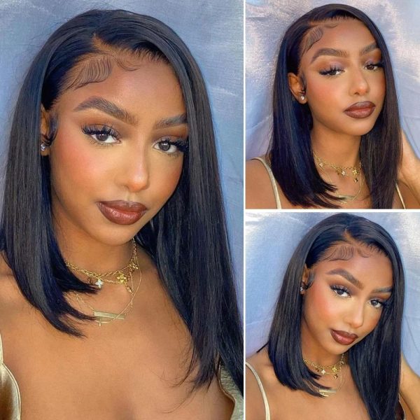 Bye-Bye Knots Curly Wave 13x4 BOB Wig