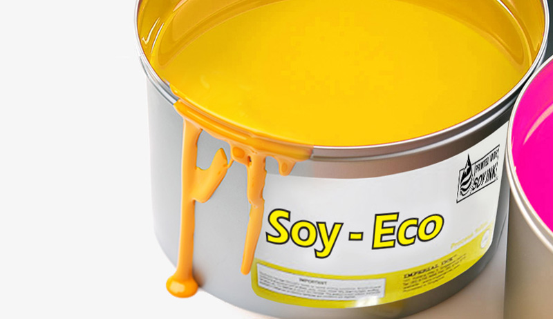 Soy/vegetable ink